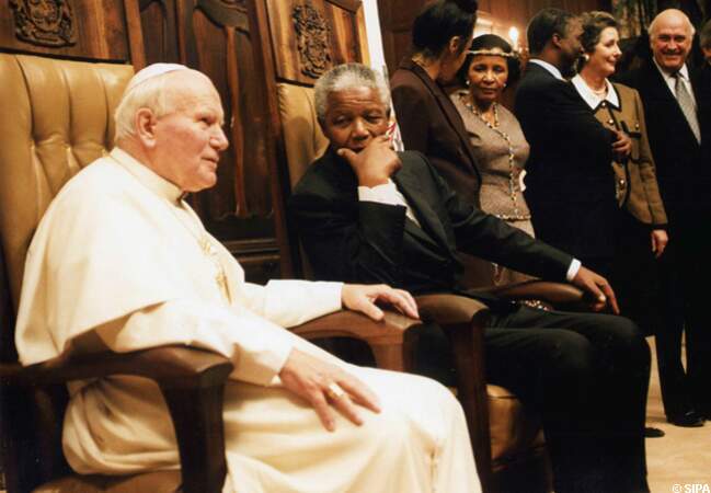 avec Jean-Paul II
