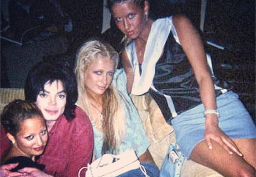 Paris Hilton, Nikki Hilton, Nicole Richie et Michael Jackson