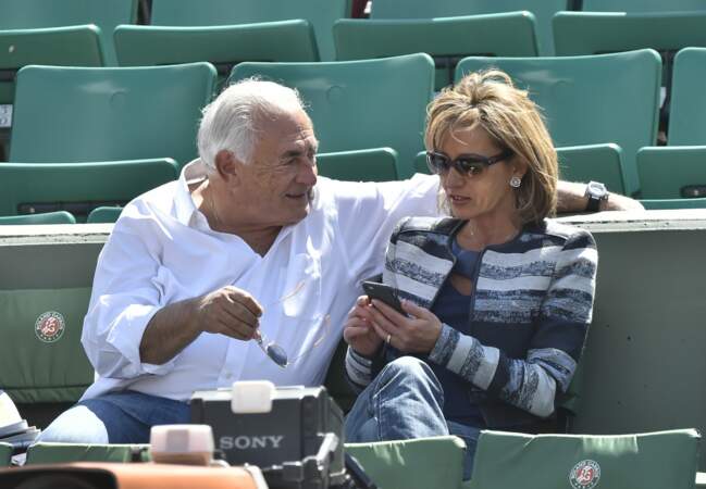 Dominique Strauss-Kahn et sa compagne Myriam