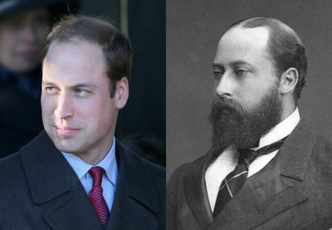 Le prince William et son arrière-arrière-arrière grand-père, le roi Edward VII