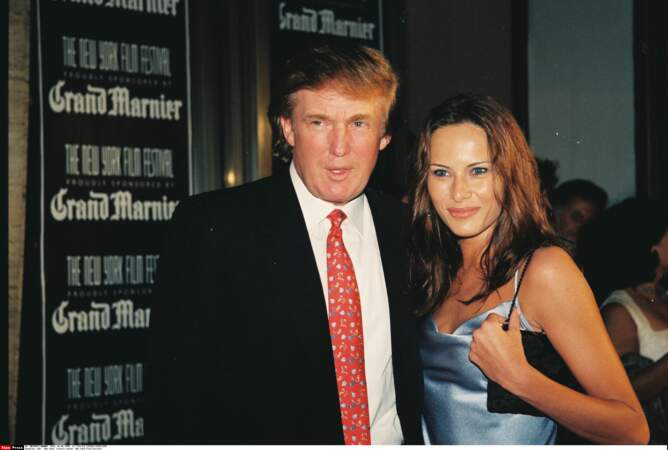 En 1998, Donald Trump et Melania assistent au festival du film de New York 
