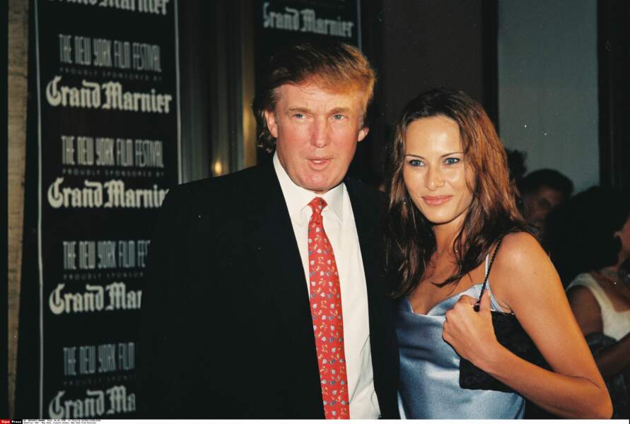 En 1998, Donald Trump et Melania assistent au festival du film de New York 