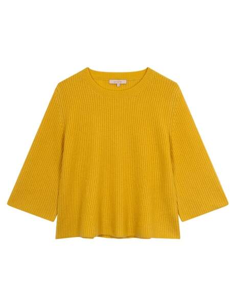 Pull en cachemire manches flare, By marie, 380€. 