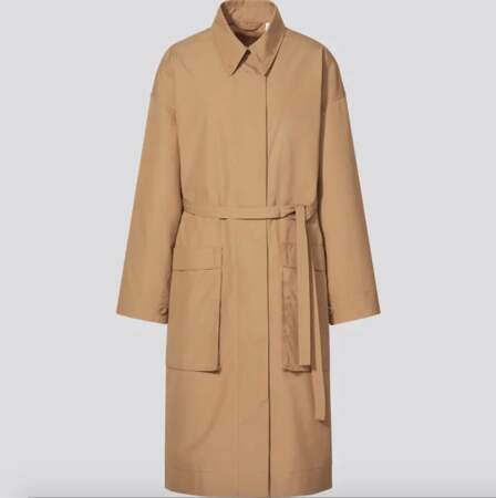 Manteau long en coton, 79,90€, Uniqlo U
