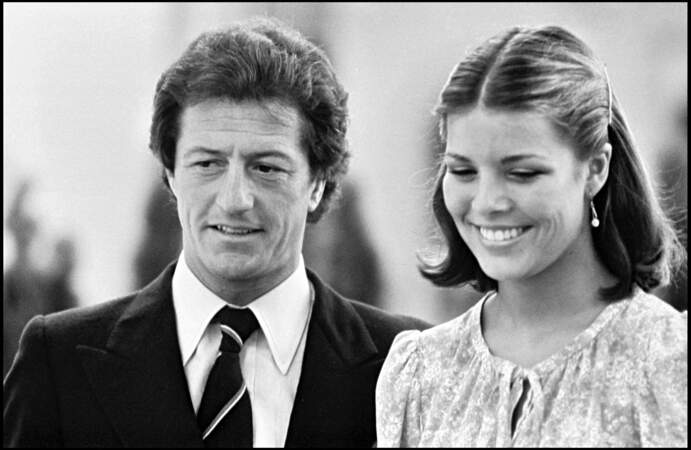 Caroline de Monaco a épousé l'homme politique Philippe Junot (ci-dessus le jour de leurs fiançailles) en premières noces le 28 juin 1978. Une cérémonie religieuse a eu lieu le lendemain