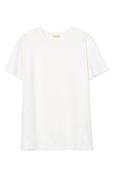 T-shirt blanc sonicake, 28€, American Vintage