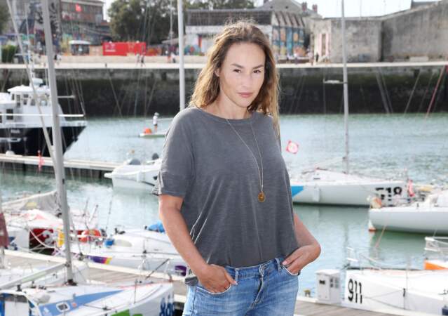 Vanessa Demouy au Festival de la Fiction TV de la Rochelle le 14 septembre 2019