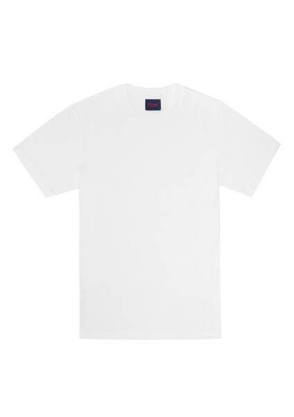 T-shirt en coton biologique coupe droite, 34€, Hast paris
