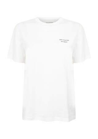 T-shirt blanc Lykke, 85€, Les Coyotes de Paris Women sur Smallable 