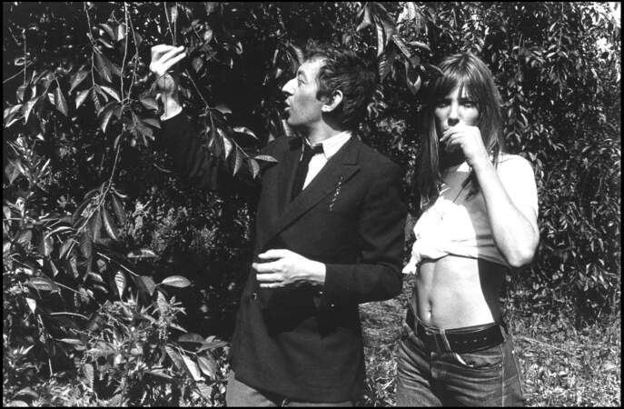 Serge Gainsbourg et Jane Birkin forme un couple très médiatique.