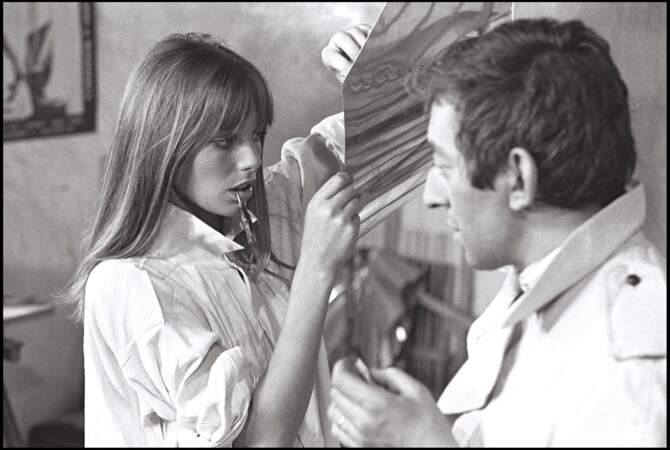 Serge Gainsbourg et Jane Birkin réunis à l'écran pour le film Slogan.