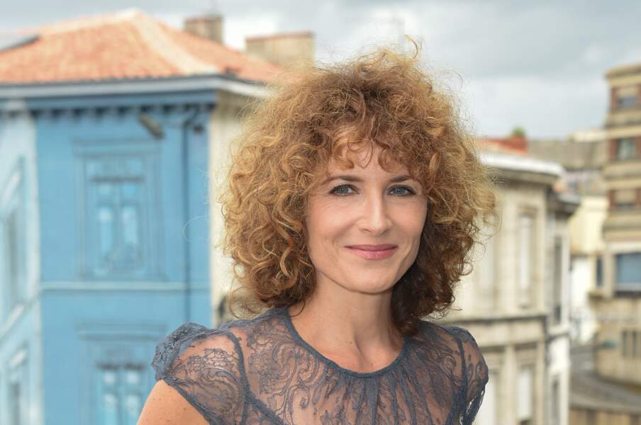 Elsa Lunghini photographiée au festival du Film Francophone d'Angoulême le 25 août 2018