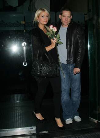 Paris Hilton et Doug Reinhardt, lors d'une sortie à Berverly Hills. 