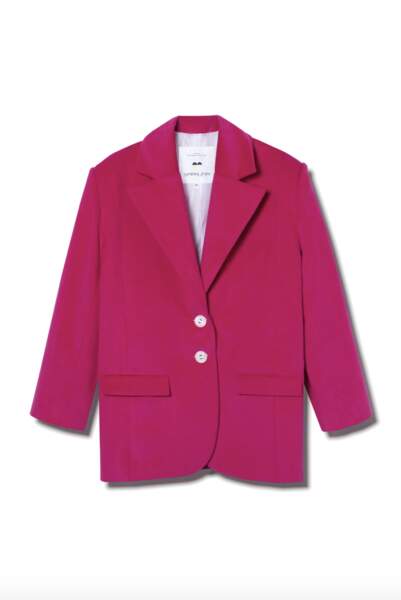 Veste velours pink, the boss uniform
269€, Salut Beauté 
