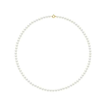 Collier de Véritables Perles de Culture Rondes 4-5 mm - Fermoir Or - WENDY, 49,47€, Perlinstinct sur laredoute