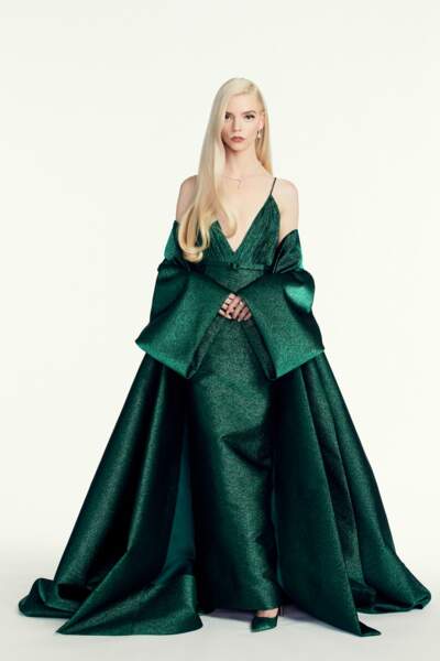 Ana-Taylor Joy en robe Dior