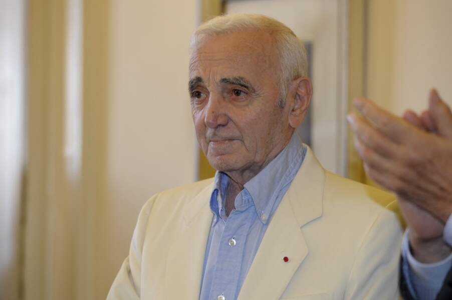 Charles Aznavour à Marseille le 21 juin 2013