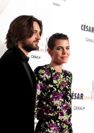 Charlotte Casiraghi et Dimitri Rassam le 2 mars 2018 aux César