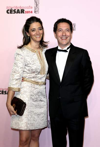 Guillaume Gallienne et son épouse Amandine aux César 2014

