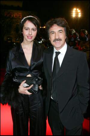 François Cluzet et sa femme Valérie Bonneton, en 2007 aux César