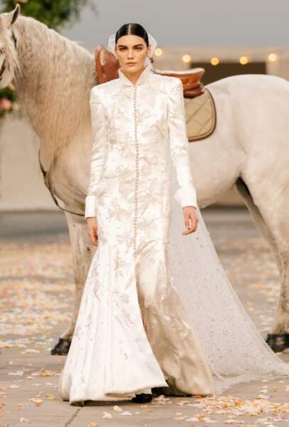 La robe de mariée couture selon Chanel s'inspire des années 20