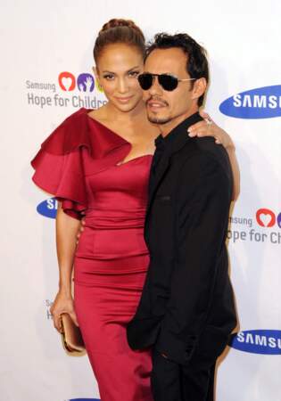 Jennifer Lopez et Marc Anthony en juin 2011 à New York