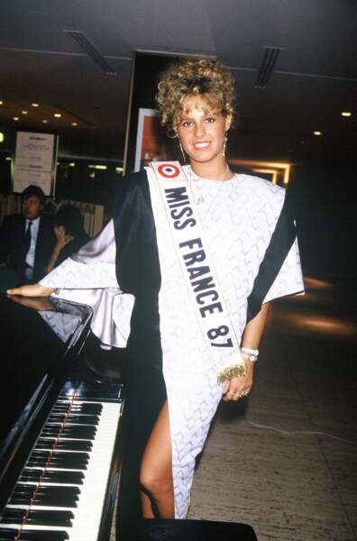 Nathalie Marquay, Miss France 1987