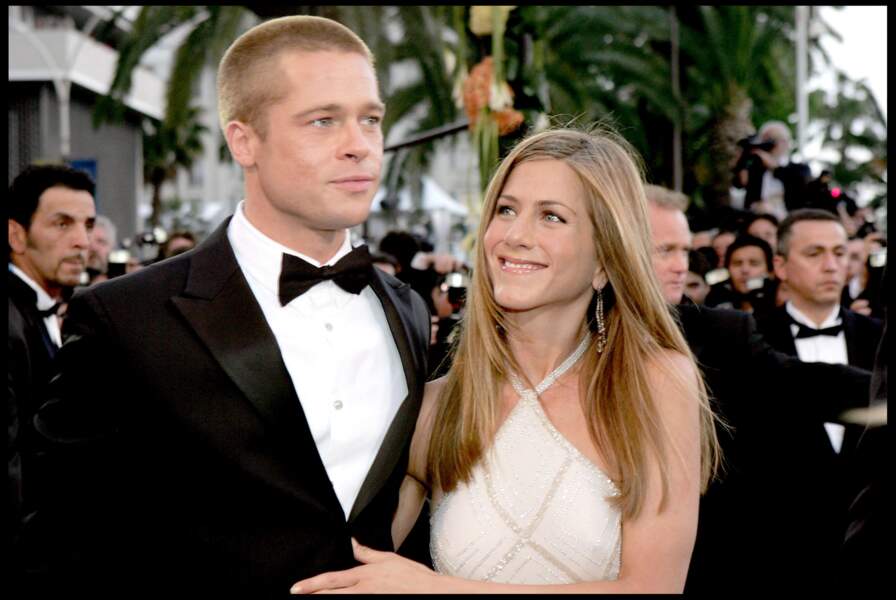 Jennifer Aniston et Brad Pitt 