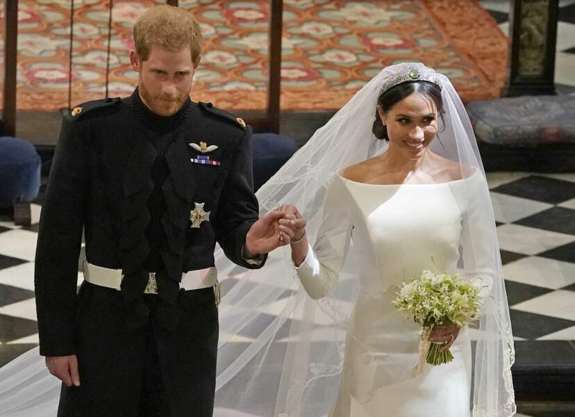 Mariage du prince Harry et Meghan Markle au château de Windsor, Royaume Uni, le 19 mai 2018.