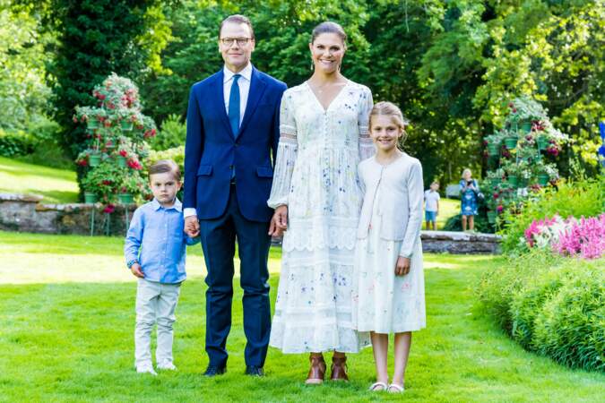 La princesse héritière Victoria de Suède et le prince Daniel 