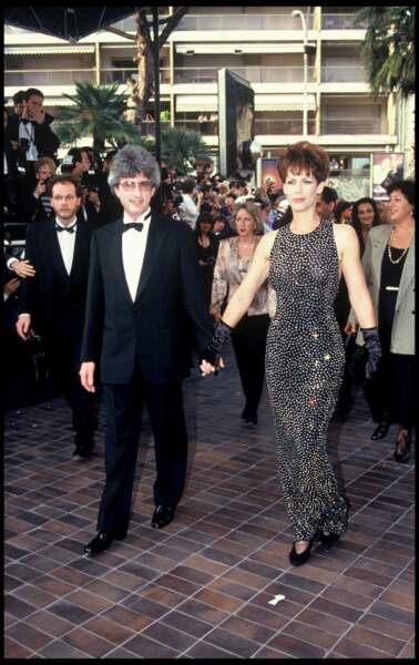 Jamie Lee Curtis et Christopher Guest au festival de Cannes en 1992