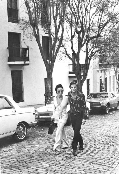 Diane von Furstenberg et le prince  Egon 
