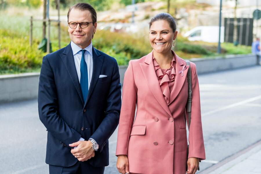 La princesse Victoria de Suède et le prince Daniel 