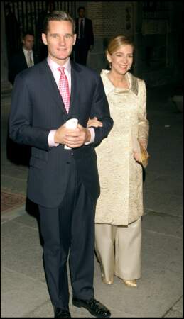 Cristina d'Espagne et Iñaki Urdangarin en 2004