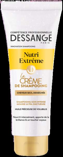 Nutri Extrême La crème de shampooing, Compétence Professionelle Dessange, 4,99€ les 250 ml 