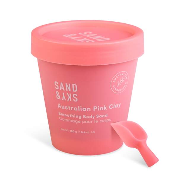 Gommage pour le corps Australian Pink Clay, Sand and Sky, 34,90 € les 180g sur Sephora