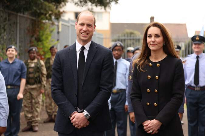 Le duc et la duchesse de Cambridge à Londres ce 21 avril 2021