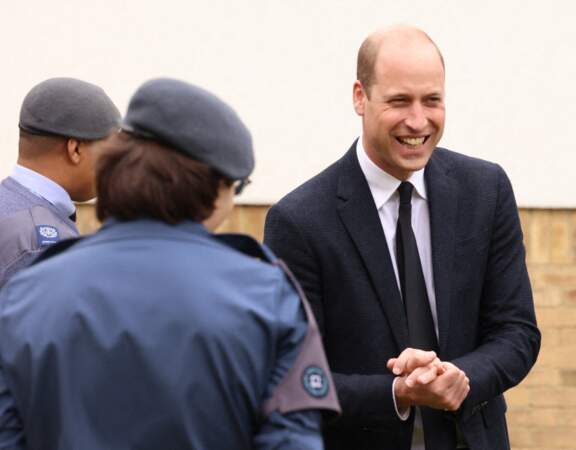 Le duc et la duchesse de Cambridge tout sourire après les obsèques du prince Philip 