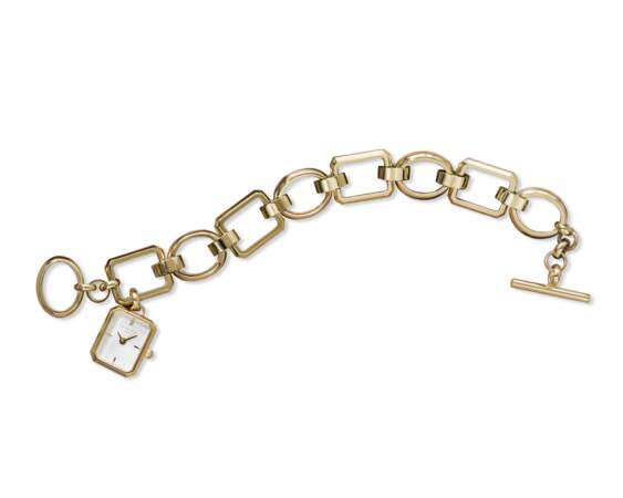 Montre bracelet dorée, 159€, Rosefield