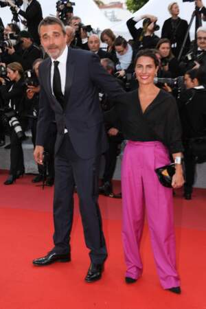 Clément Miserez et Alessandra Sublet à Cannes, en mai 2018