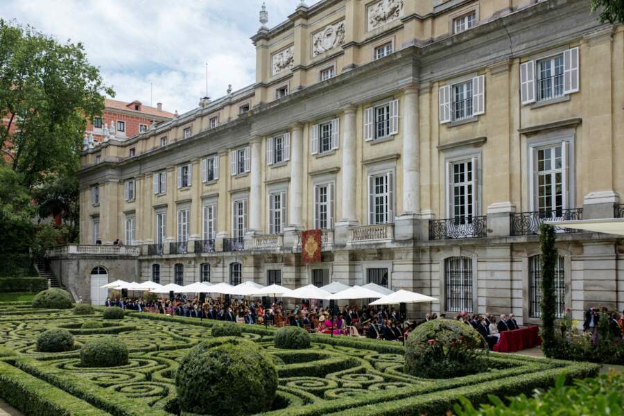 Le palais de Liria à Madrid, le 24 mai 2021.