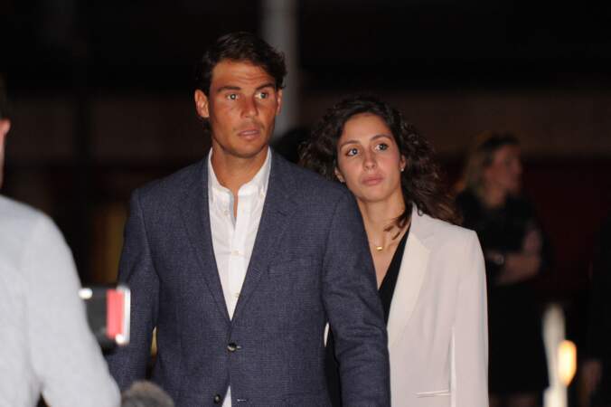 Rafael Nadal et Xisca à Monaco le  9 avril 2016