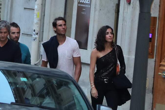 Rafael Nadal et Xisca Perello le 4 juin 2018 à Paris 