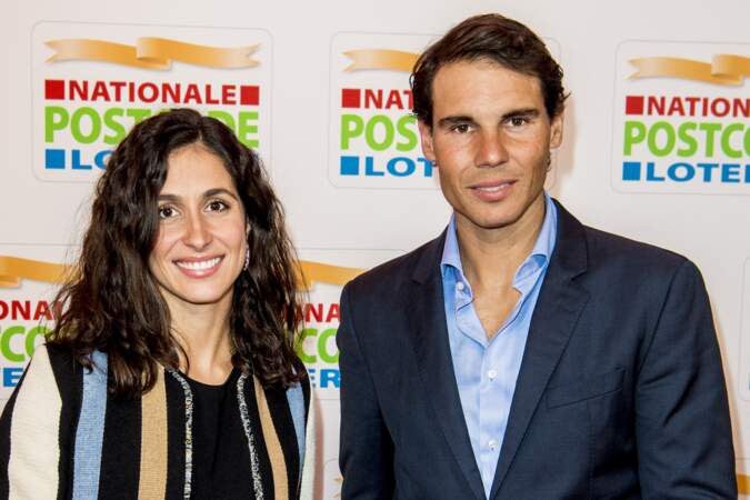 Rafael Nadal et Xisca Perello à Amsterdam le 15 février 2018