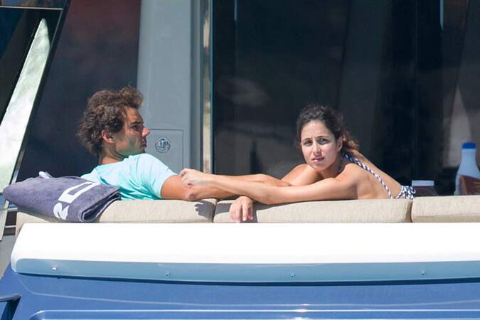 Rafael Nadal et Xisca Perello le 1er juin 2016 à Ibiza