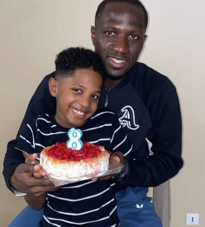 Moussa Sissoko et son fils Kais.