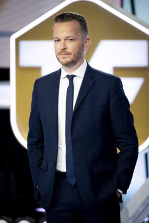Julien Brun lors du lancement de la chaine de télévision Téléfoot à Aubervilliers le 18 août 2020.