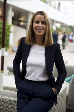 Vanessa Le Moigne à Roland Garros, le 30 mai 2019