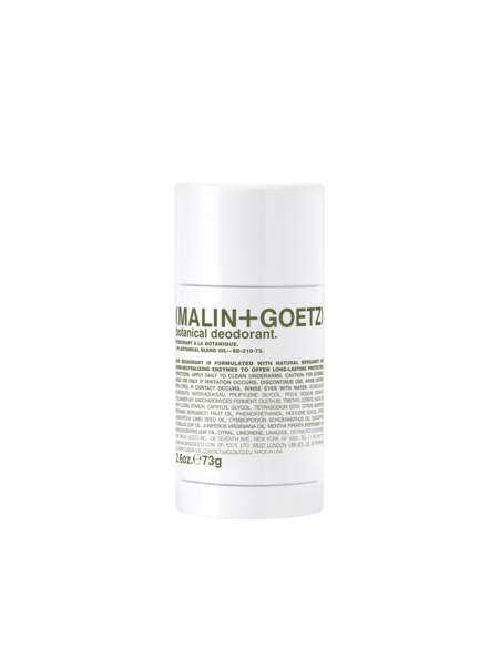 Déodorant végétal en stick, Malin+Goetz, 24 €