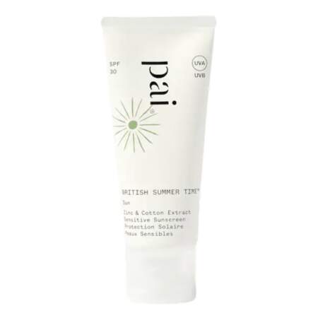 British Summer Time Protection Solaire SPF 30, Paï, 44 €